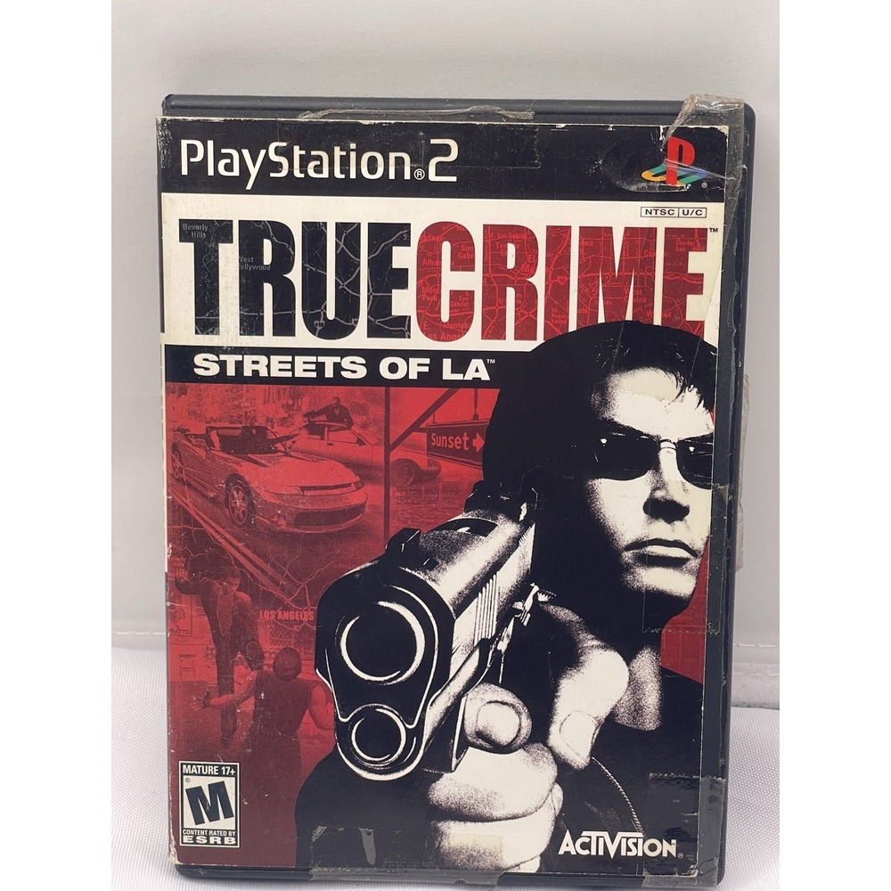 True Crime: Streets of L.A. (Sony Playstation 2 PS2) | Complete w/ Manual CIB